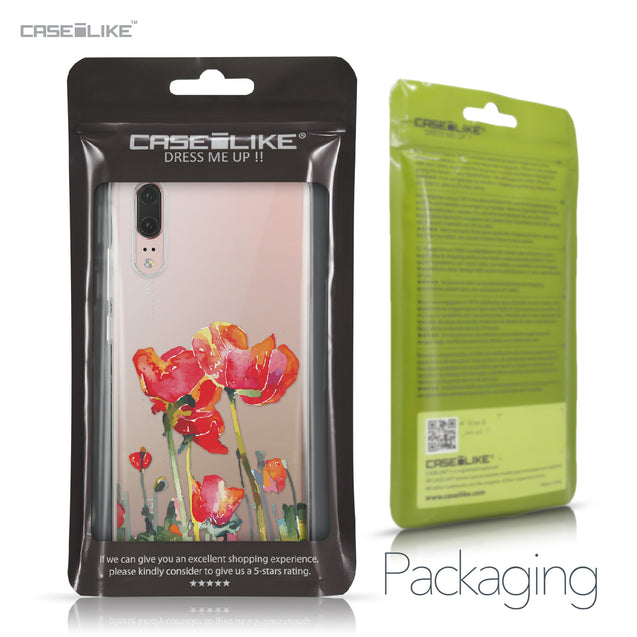 Huawei P20 case Watercolor Floral 2230 Retail Packaging | CASEiLIKE.com