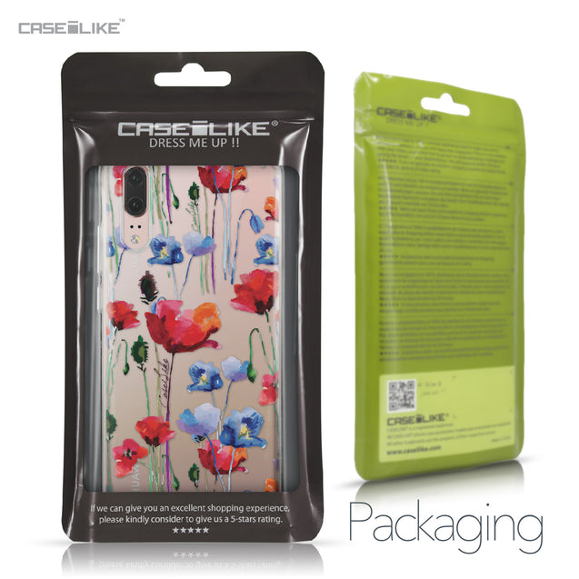 Huawei P20 case Watercolor Floral 2234 Retail Packaging | CASEiLIKE.com