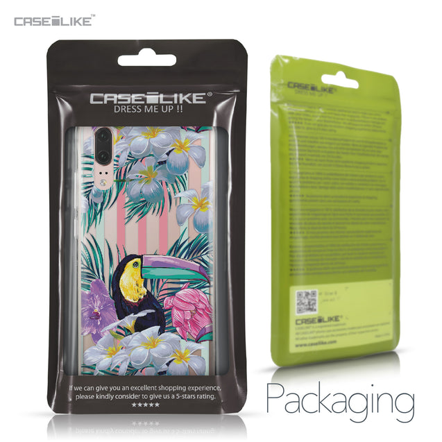 Huawei P20 case Tropical Floral 2240 Retail Packaging | CASEiLIKE.com