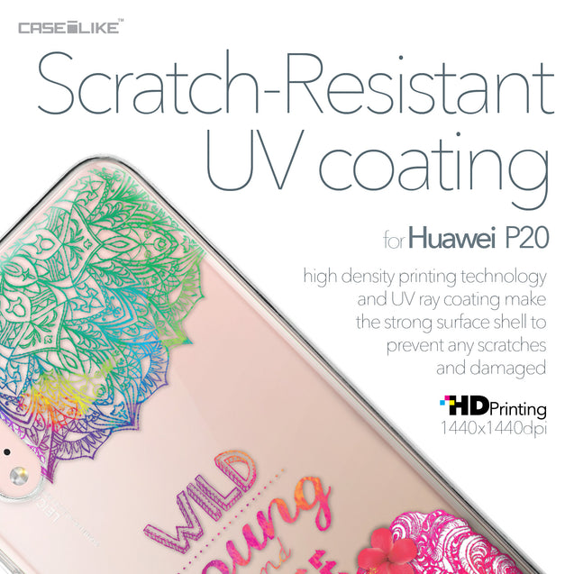 Huawei P20 case Mandala Art 2302 with UV-Coating Scratch-Resistant Case | CASEiLIKE.com