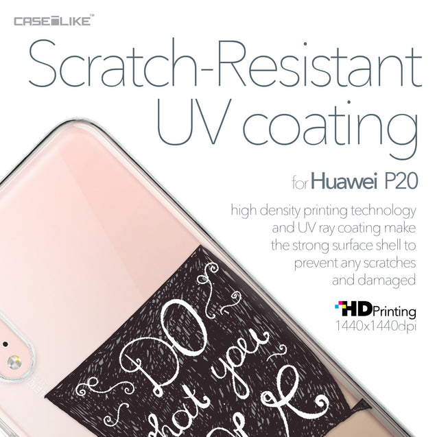 Huawei P20 case Quote 2400 with UV-Coating Scratch-Resistant Case | CASEiLIKE.com