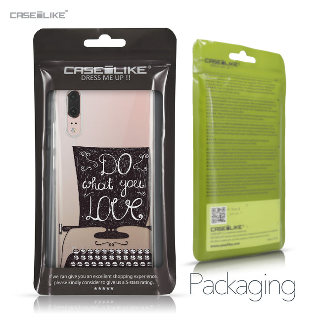 Huawei P20 case Quote 2400 Retail Packaging | CASEiLIKE.com