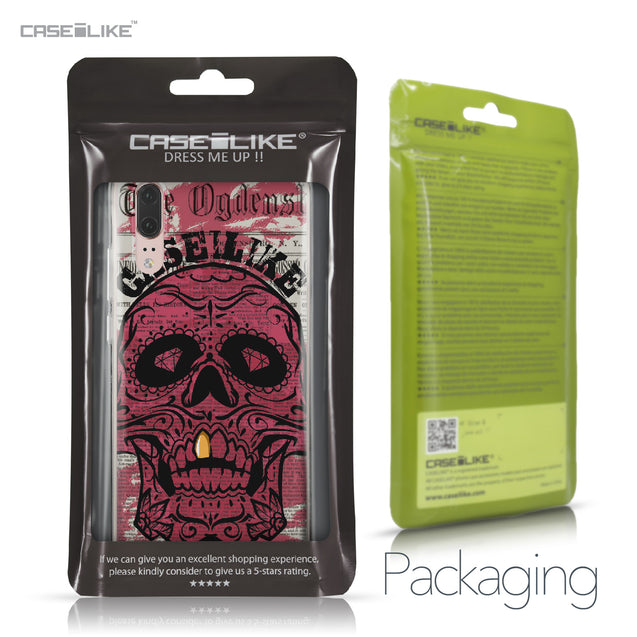 Huawei P20 case Art of Skull 2523 Retail Packaging | CASEiLIKE.com