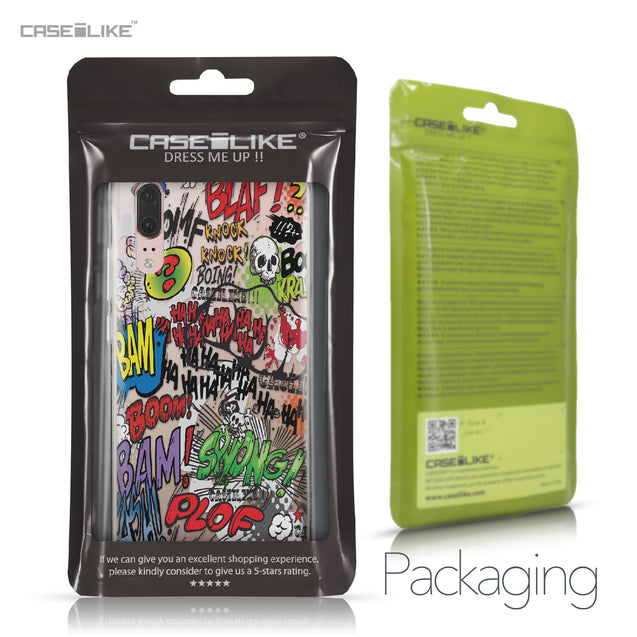 Huawei P20 case Comic Captions 2914 Retail Packaging | CASEiLIKE.com