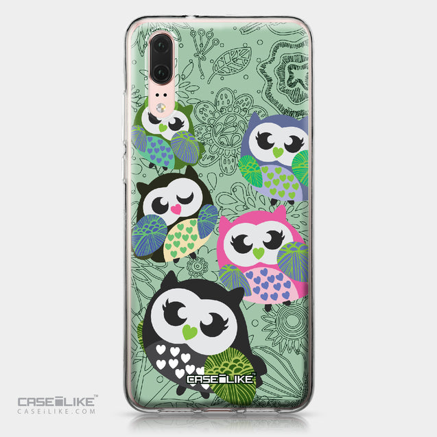 Huawei P20 case Owl Graphic Design 3313 | CASEiLIKE.com