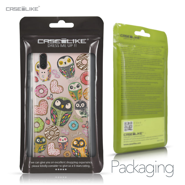 Huawei P20 case Owl Graphic Design 3315 Retail Packaging | CASEiLIKE.com