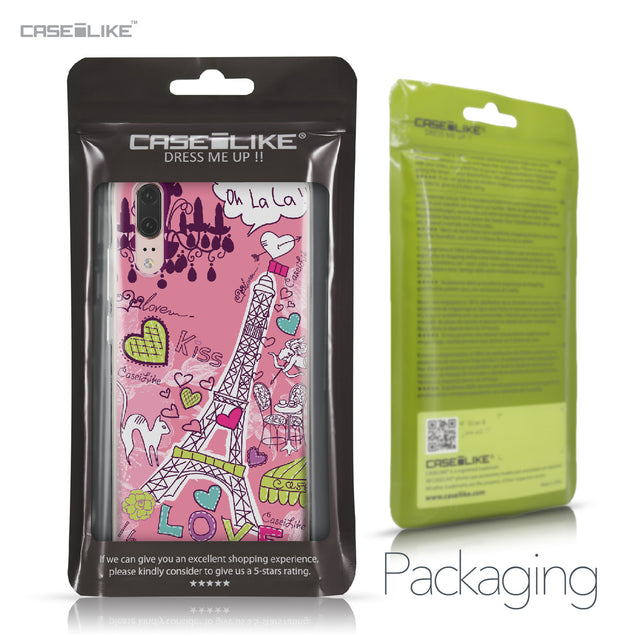 Huawei P20 case Paris Holiday 3905 Retail Packaging | CASEiLIKE.com