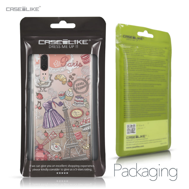 Huawei P20 case Paris Holiday 3907 Retail Packaging | CASEiLIKE.com