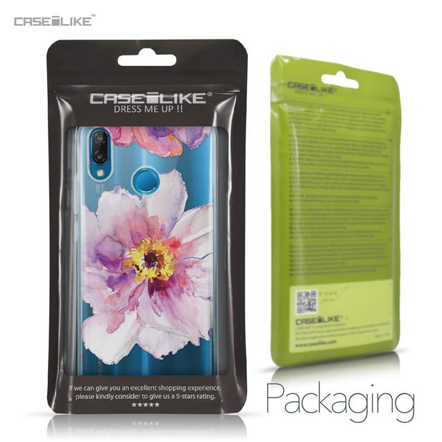 Huawei P20 Lite case Watercolor Floral 2231 Retail Packaging | CASEiLIKE.com