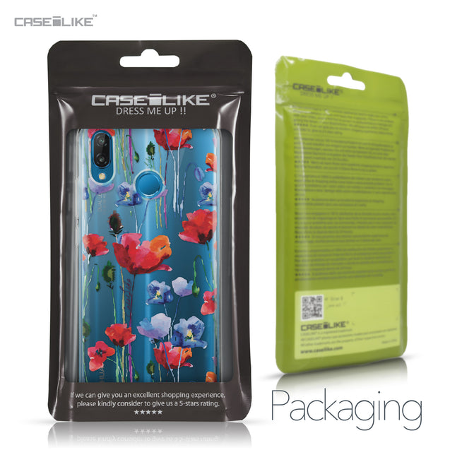 Huawei P20 Lite case Watercolor Floral 2234 Retail Packaging | CASEiLIKE.com
