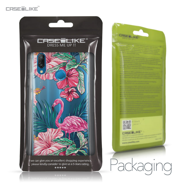 Huawei P20 Lite case Tropical Flamingo 2239 Retail Packaging | CASEiLIKE.com