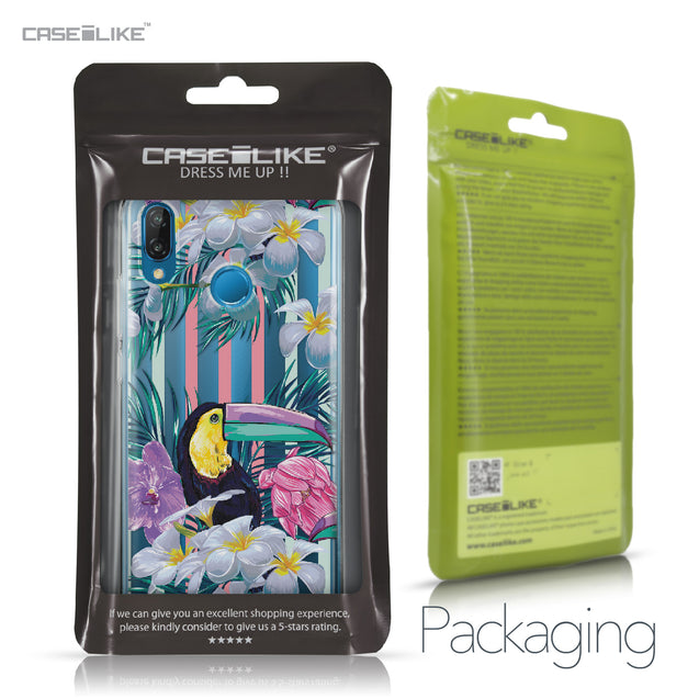Huawei P20 Lite case Tropical Floral 2240 Retail Packaging | CASEiLIKE.com
