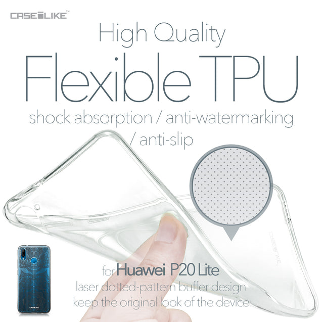 Huawei P20 Lite case Mandala Art 2304 Soft Gel Silicone Case | CASEiLIKE.com