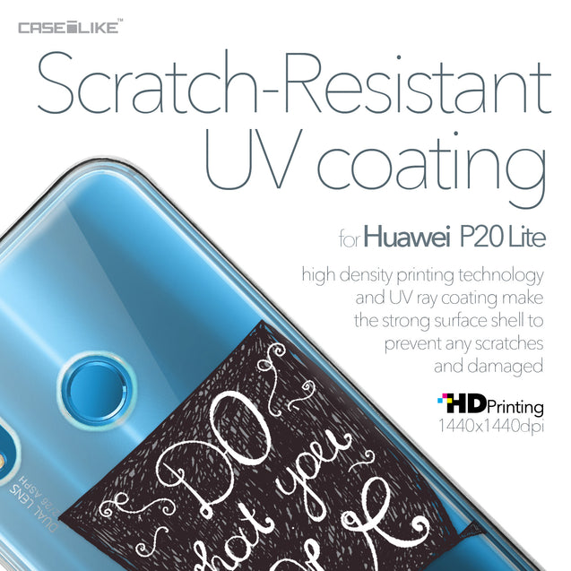 Huawei P20 Lite case Quote 2400 with UV-Coating Scratch-Resistant Case | CASEiLIKE.com
