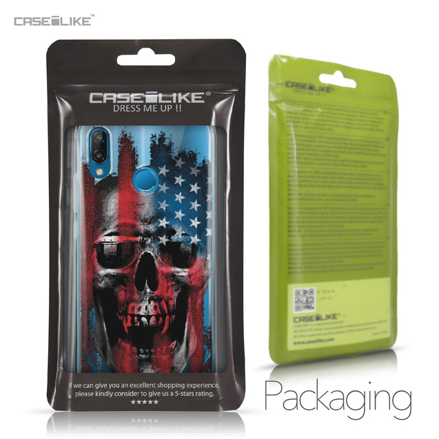 Huawei P20 Lite case Art of Skull 2532 Retail Packaging | CASEiLIKE.com