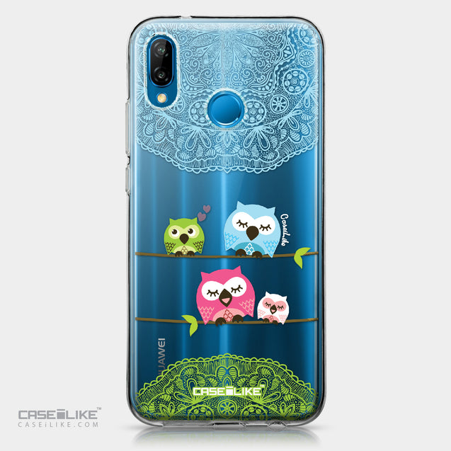 Huawei P20 Lite case Owl Graphic Design 3318 | CASEiLIKE.com