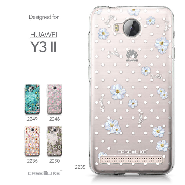Huawei Y3 II case Watercolor Floral 2235 Collection | CASEiLIKE.com