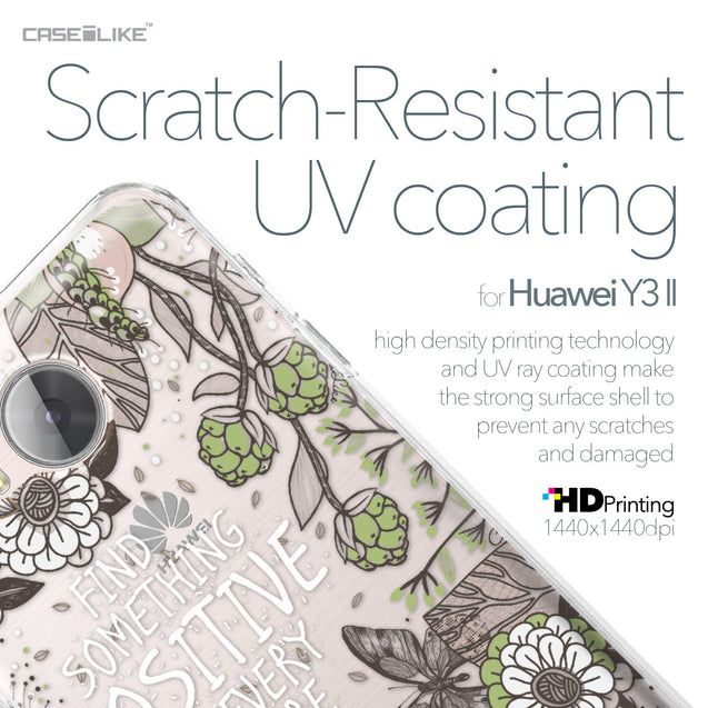 Huawei Y3 II case Blooming Flowers 2250 with UV-Coating Scratch-Resistant Case | CASEiLIKE.com
