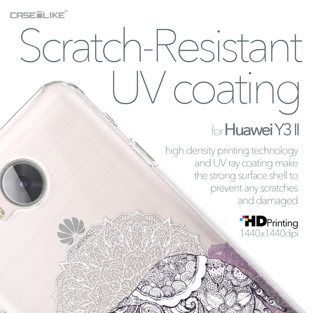 Huawei Y3 II case Mandala Art 2301 with UV-Coating Scratch-Resistant Case | CASEiLIKE.com