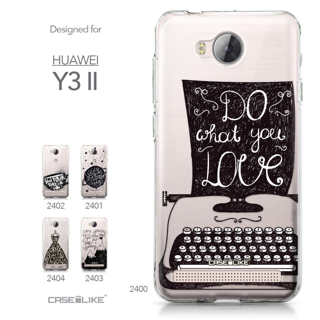 Huawei Y3 II case Quote 2400 Collection | CASEiLIKE.com