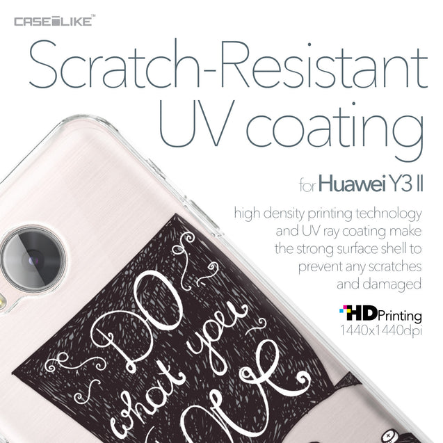 Huawei Y3 II case Quote 2400 with UV-Coating Scratch-Resistant Case | CASEiLIKE.com