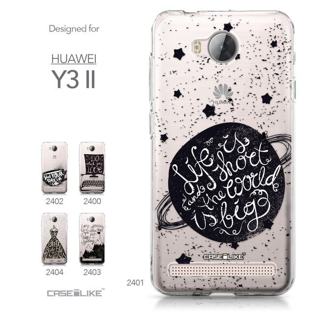 Huawei Y3 II case Quote 2401 Collection | CASEiLIKE.com