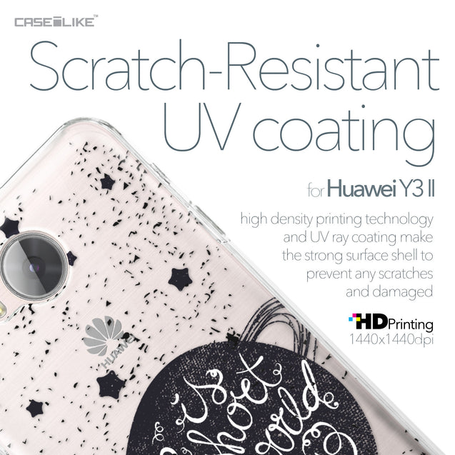 Huawei Y3 II case Quote 2401 with UV-Coating Scratch-Resistant Case | CASEiLIKE.com