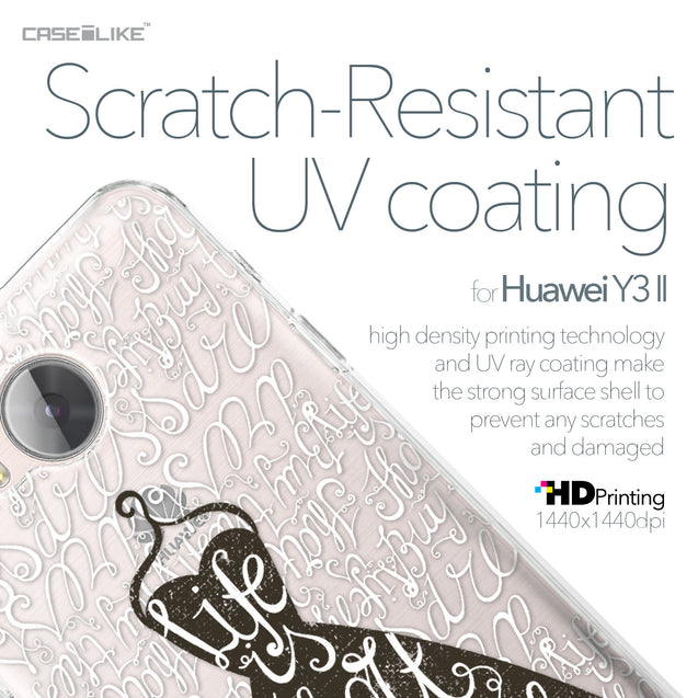 Huawei Y3 II case Quote 2404 with UV-Coating Scratch-Resistant Case | CASEiLIKE.com