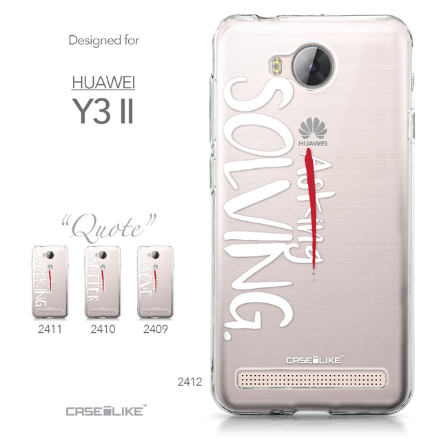 Huawei Y3 II case Quote 2412 Collection | CASEiLIKE.com