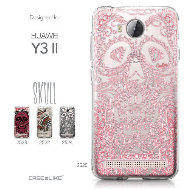 Huawei Y3 II case Art of Skull 2525 Collection | CASEiLIKE.com