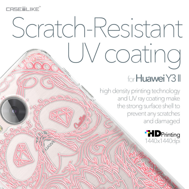 Huawei Y3 II case Art of Skull 2525 with UV-Coating Scratch-Resistant Case | CASEiLIKE.com