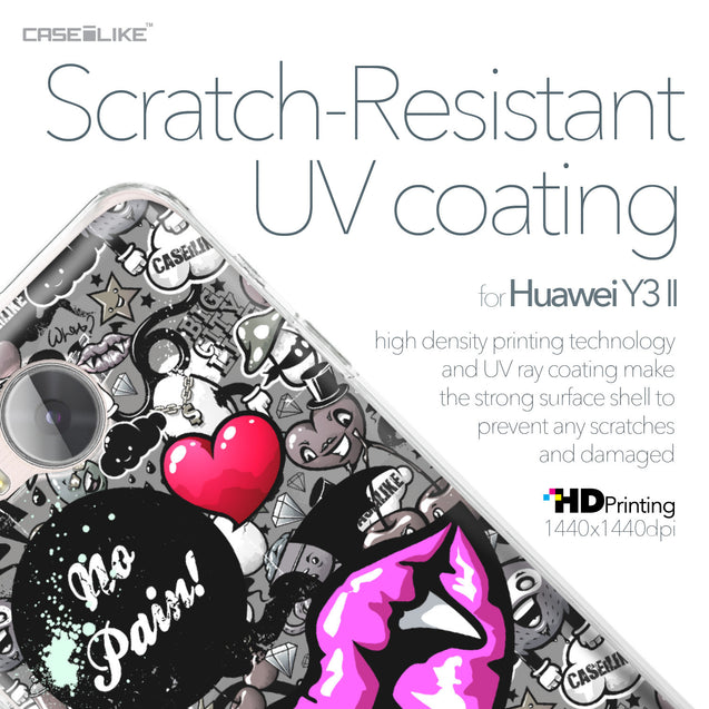 Huawei Y3 II case Graffiti 2708 with UV-Coating Scratch-Resistant Case | CASEiLIKE.com