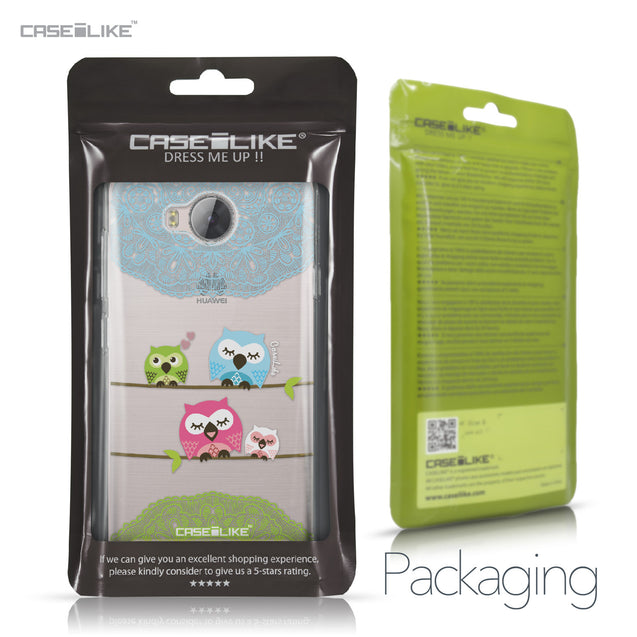 Huawei Y3 II case Owl Graphic Design 3318 Retail Packaging | CASEiLIKE.com