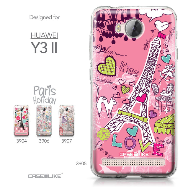Huawei Y3 II case Paris Holiday 3905 Collection | CASEiLIKE.com