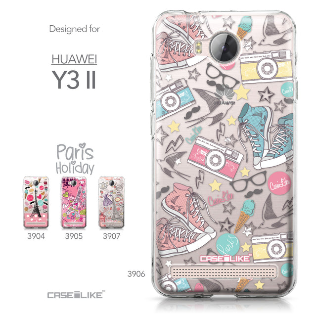 Huawei Y3 II case Paris Holiday 3906 Collection | CASEiLIKE.com