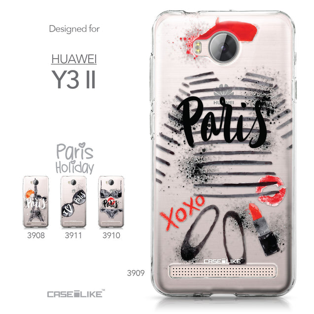 Huawei Y3 II case Paris Holiday 3909 Collection | CASEiLIKE.com