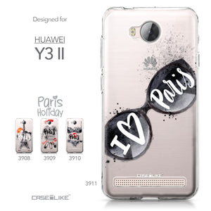 Huawei Y3 II case Paris Holiday 3911 Collection | CASEiLIKE.com