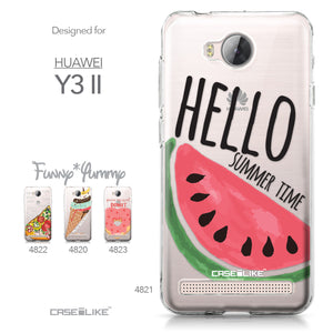 Huawei Y3 II case Water Melon 4821 Collection | CASEiLIKE.com