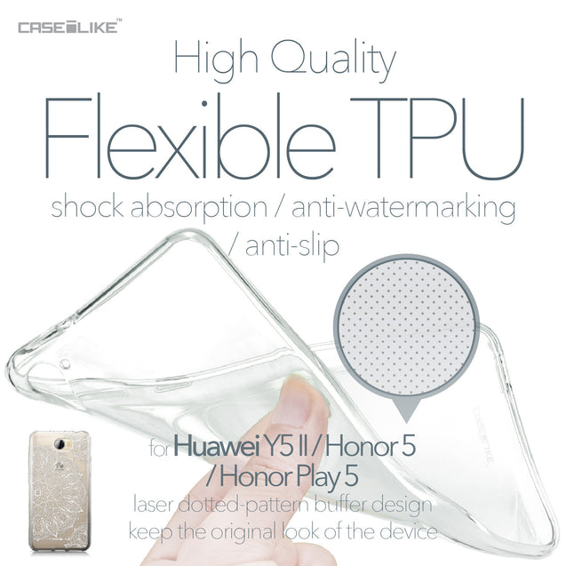 Huawei Y5 II / Y5 2 / Honor 5 / Honor Play 5 / Honor 5 Play case Mandala Art 2091 Soft Gel Silicone Case | CASEiLIKE.com