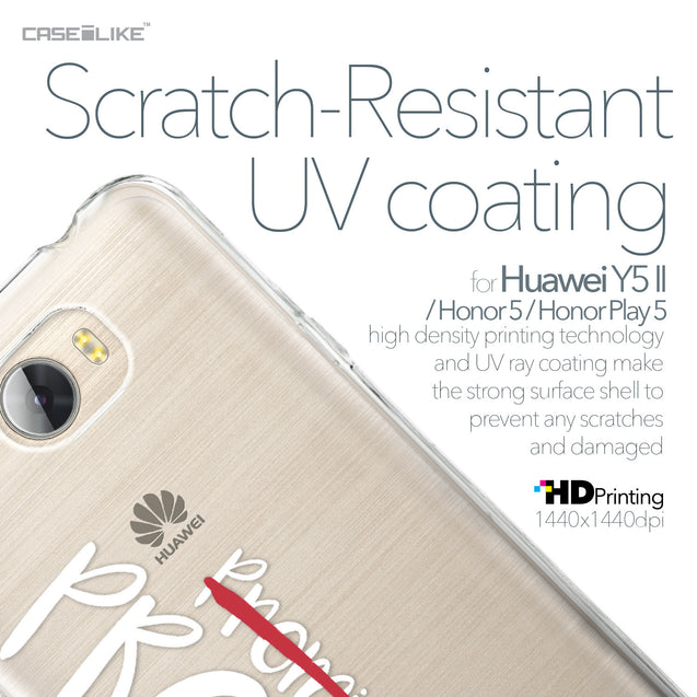 Huawei Y5 II / Y5 2 / Honor 5 / Honor Play 5 / Honor 5 Play case Quote 2409 with UV-Coating Scratch-Resistant Case | CASEiLIKE.com