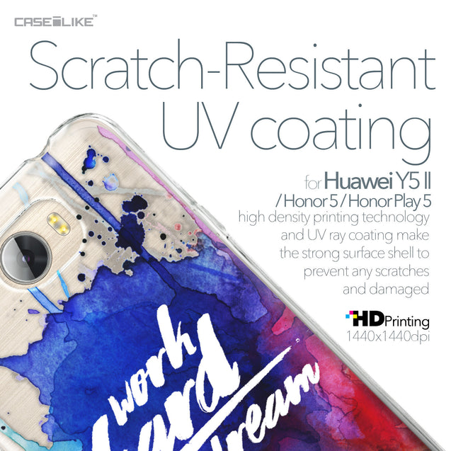 Huawei Y5 II / Y5 2 / Honor 5 / Honor Play 5 / Honor 5 Play case Quote 2422 with UV-Coating Scratch-Resistant Case | CASEiLIKE.com