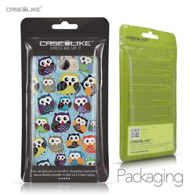 Huawei Y5 II / Y5 2 / Honor 5 / Honor Play 5 / Honor 5 Play case Owl Graphic Design 3312 Retail Packaging | CASEiLIKE.com