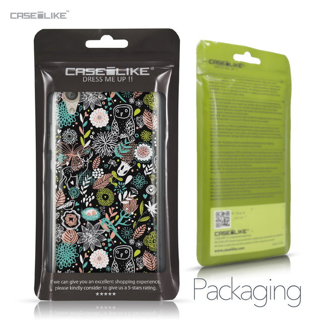 Huawei Y6 II / Honor Holly 3 case Spring Forest Black 2244 Retail Packaging | CASEiLIKE.com