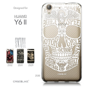 Huawei Y6 II / Honor Holly 3 case Art of Skull 2530 Collection | CASEiLIKE.com