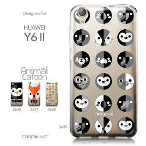 Huawei Y6 II / Honor Holly 3 case Animal Cartoon 3639 Collection | CASEiLIKE.com