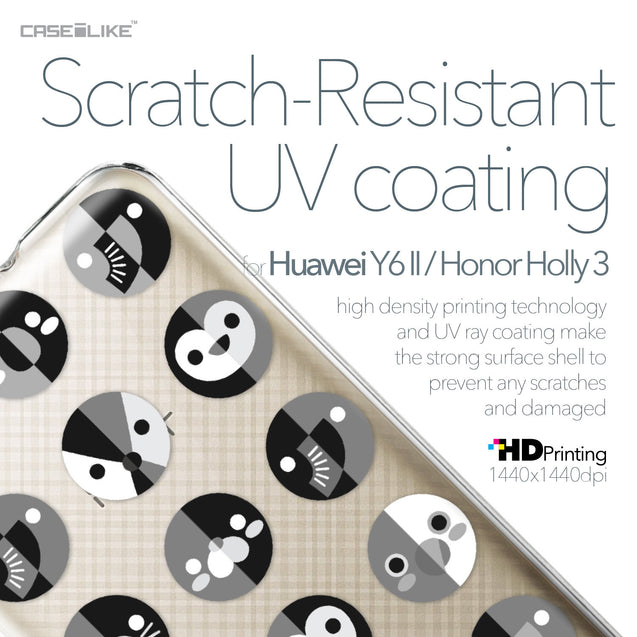 Huawei Y6 II / Honor Holly 3 case Animal Cartoon 3639 with UV-Coating Scratch-Resistant Case | CASEiLIKE.com