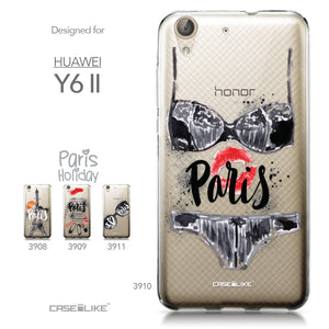 Huawei Y6 II / Honor Holly 3 case Paris Holiday 3910 Collection | CASEiLIKE.com