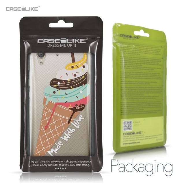 Huawei Y6 II / Honor Holly 3 case Ice Cream 4820 Retail Packaging | CASEiLIKE.com