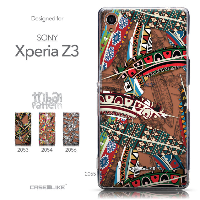 Collection - CASEiLIKE Sony Xperia Z3 back cover Indian Tribal Theme Pattern 2055