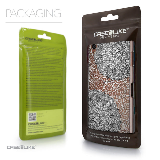 Packaging - CASEiLIKE Sony Xperia Z3 back cover Mandala Art 2093
